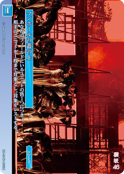 マンホールの蓋の上 【BB-S46-033N】